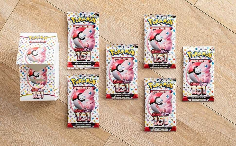 „Pokemon Pokémon TCG“ – „Scarlet & Violet“ 3.5: 151 – papildymo rinkinys