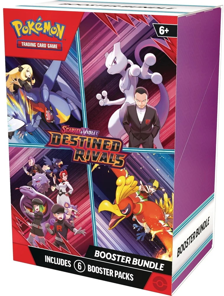 The Pokemon Pokemon TCG: Scarlet & Violet: Destined Rivals Booster Bundle
