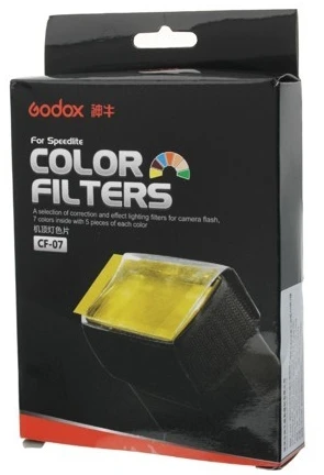 Godox CF-07 komplektas filtrów do Speedlite 39*80mm