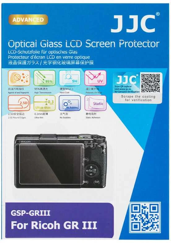 JJC LCD ekrano apsauga, skirta Ricoh Gr III Griii / Glass