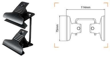 Priedas - Manfrotto Multiclip kabelių valdymo įrankis
