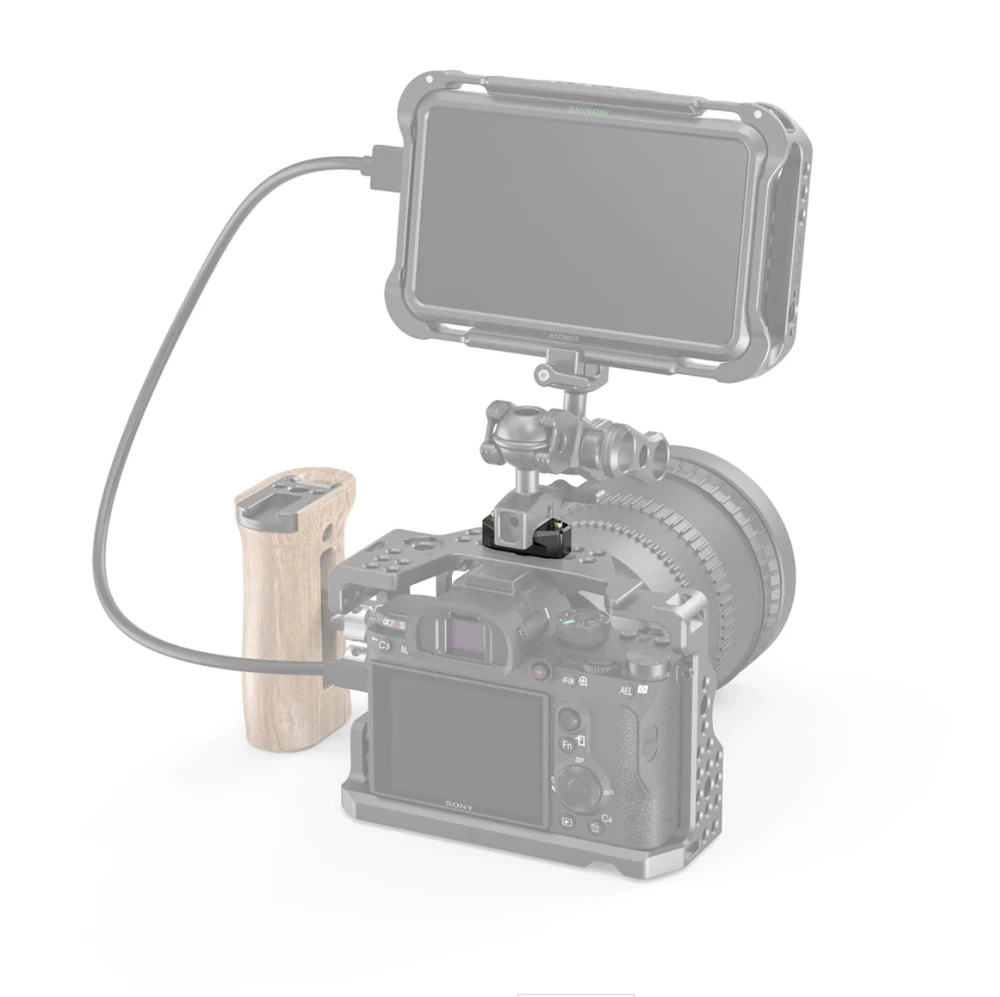 Priedas - SmallRig 2501 NATO bėgis su ARRI tvirtinimo varžtu 35mm