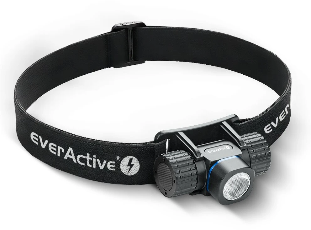 Priekinis Žibintas - everActive HL-610R Force MINI 600 lm Pilkas