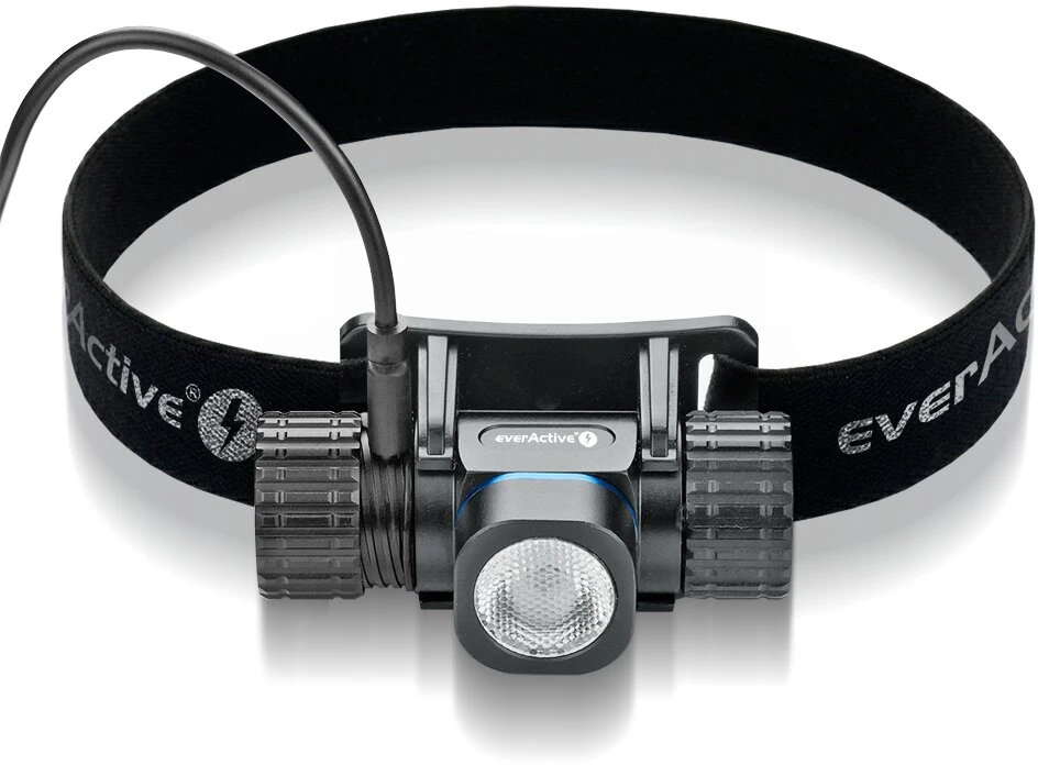 Priekinis Žibintas - everActive HL-610R Force MINI 600 lm Pilkas