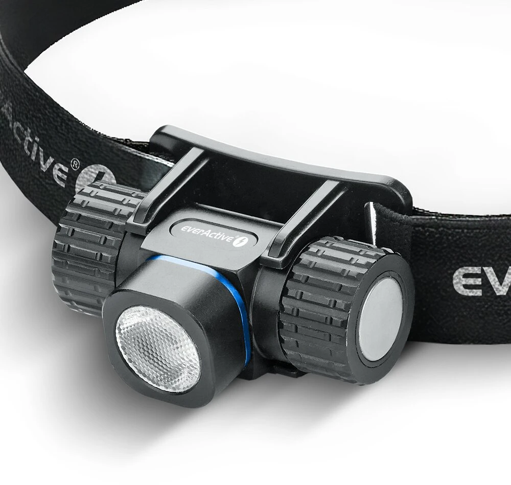 Priekinis Žibintas - everActive HL-610R Force MINI 600 lm Pilkas