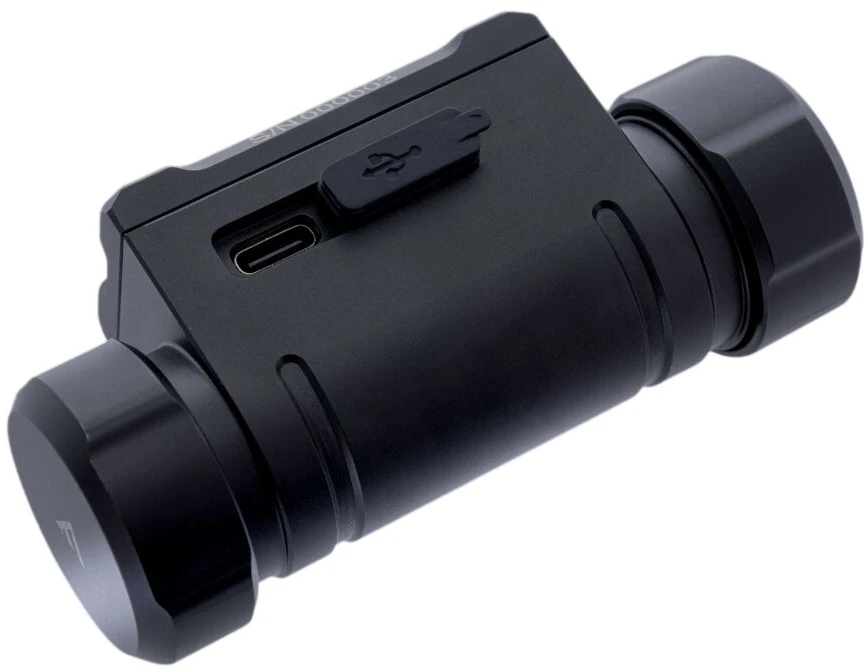 Priekinis žibintas - MacTronic Juodas Eye H40 THL0061 4000 lm 21700 5000 mAh