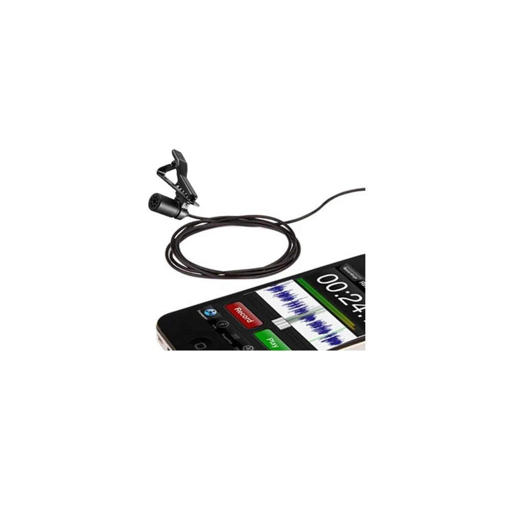 Mikrofonas BOYA 65-18000 HZ, 6.3 mm stereo adapteris, juodas / BY-M1 / BOYA10003
