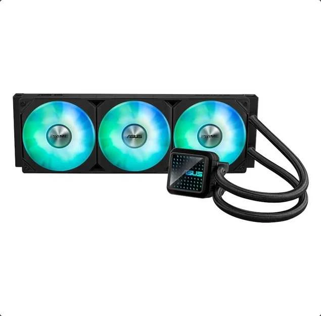 Procesoriaus Aušinimo Rinkinys - Asus Prime LC 360 ARGB 3 Ventiliatoriai Juodas