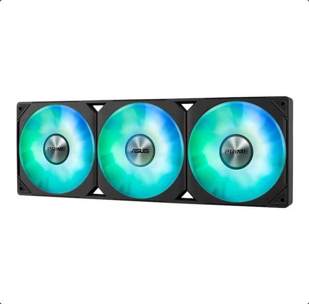 Procesoriaus Aušinimo Rinkinys - Asus Prime LC 360 ARGB 3 Ventiliatoriai Juodas