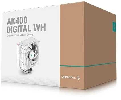 „DeepCool AK400 DIGITAL SE WH“ aušinimas