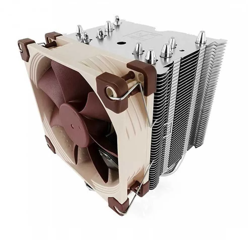 Noctua NH-U9S kompiuterio aušinimo sistema Procesorius Aušintuvas 9,2 cm Ruda, Metalinė