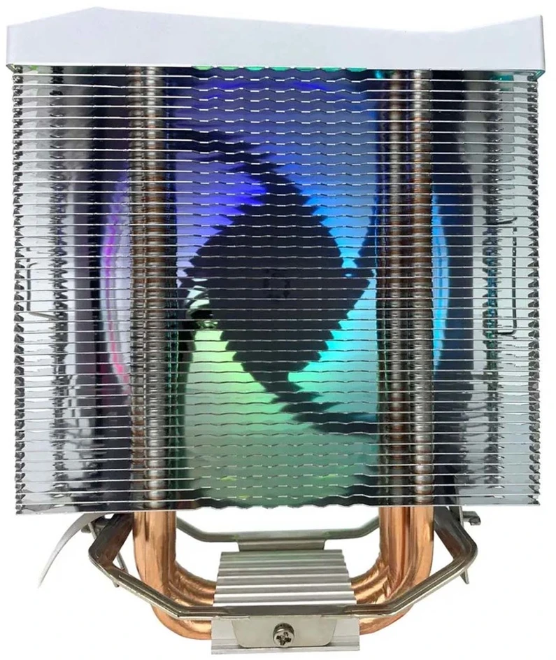 RAMPAGE OCTAGON C50 CPU Cooler Baltas