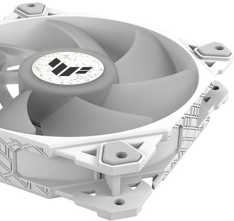 Aušintuvas ASUS TUF Gaming TF120 ARGB, baltas, 3 vnt.