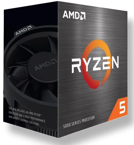 Procesorius - AMD Ryzen 5 5500F | 3 GHz | 6 branduoliai | 12 gijų | AM4 | DDR4 | Aušintuvas