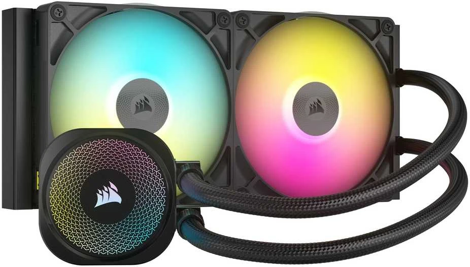 Corsair iCUE LINK TITAN RX RGB Procesorius Viskas viename skysčių aušintuvas 14 cm Juodas 1 vnt.