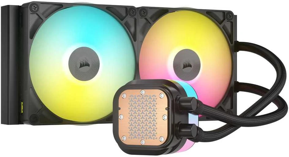 Corsair iCUE LINK TITAN RX RGB Procesorius Viskas viename skysčių aušintuvas 14 cm Juodas 1 vnt.