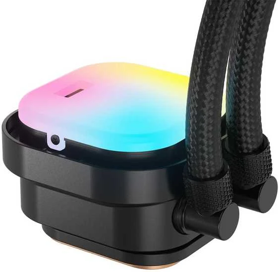 Corsair iCUE LINK TITAN RX RGB Procesorius Viskas viename skysčių aušintuvas 14 cm Juodas 1 vnt.