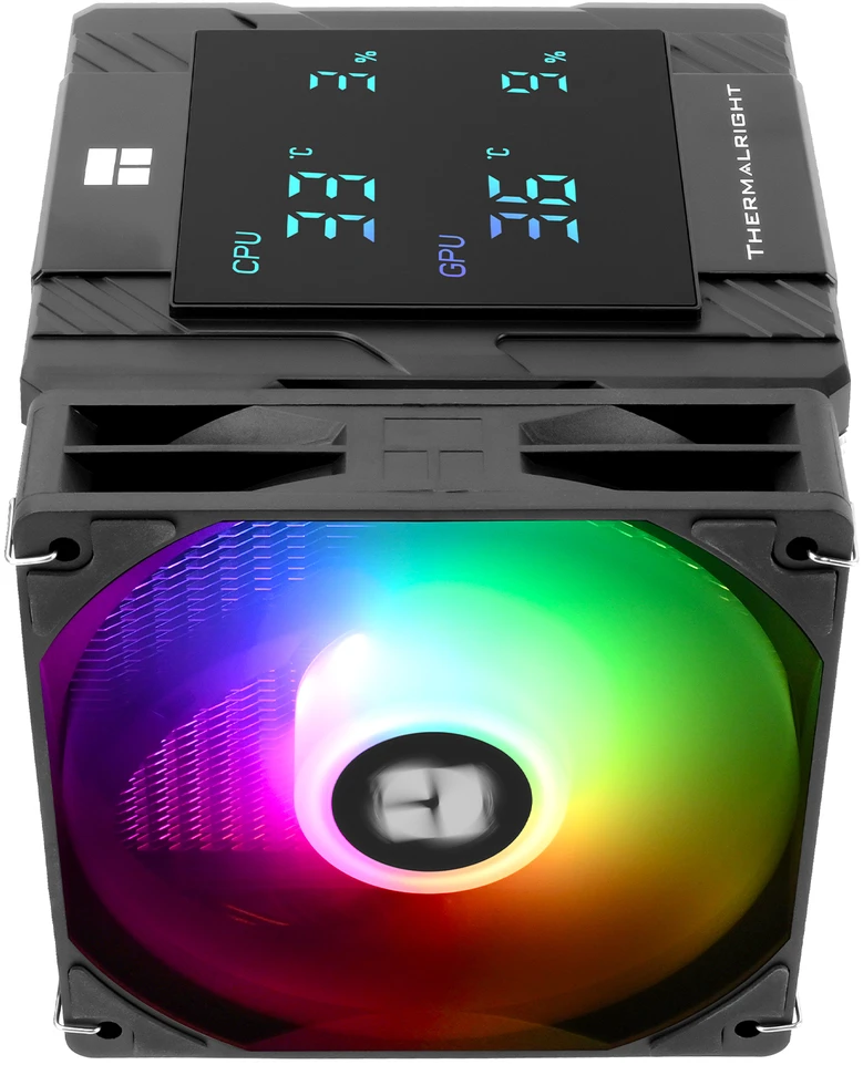 Thermalright Peerless Assassin 120 Digital ARGB Juodas (120mm) (Juodas) Procesoriaus Aušintuvas