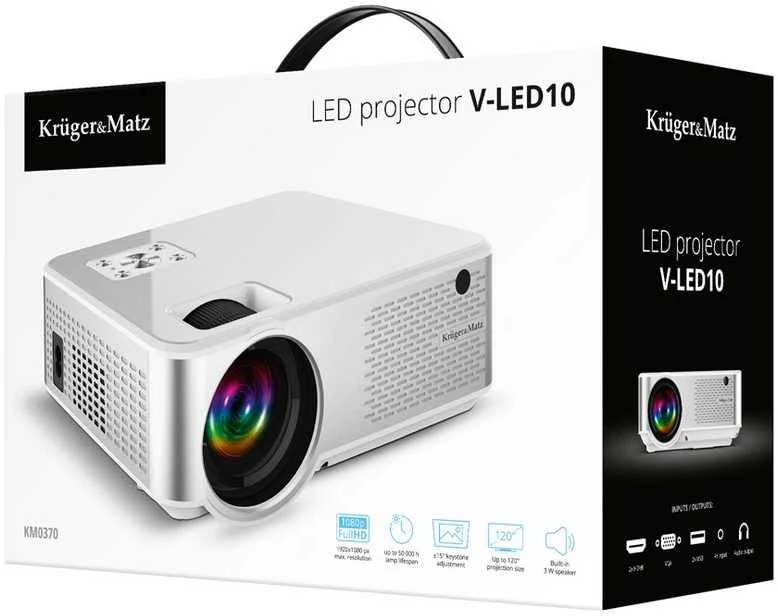 LED Projektorius Kruger & Matz V-LED20 (KM0370-FHD)