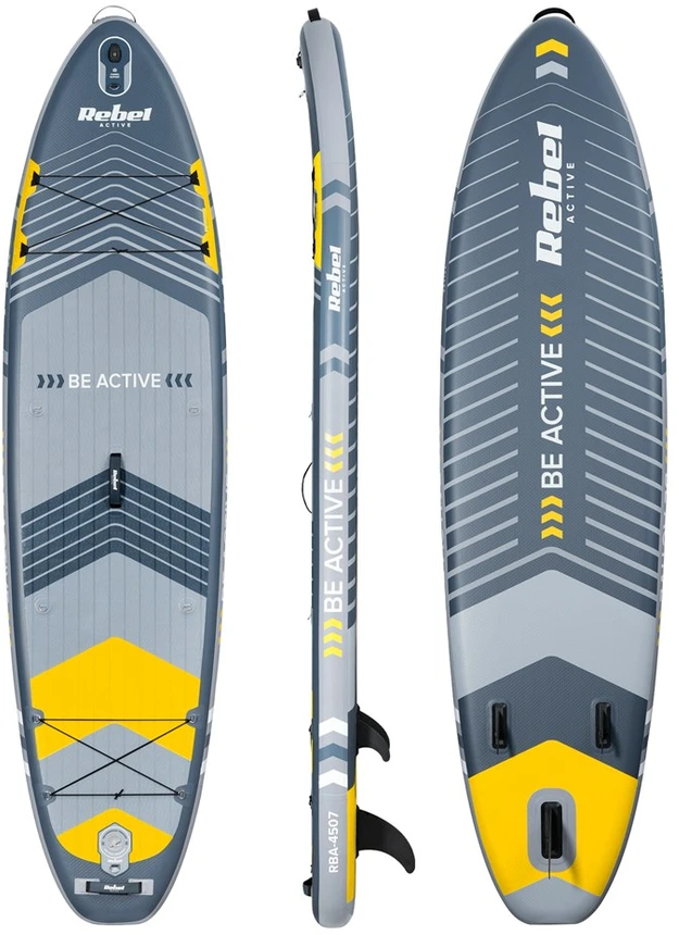 REBEL ACTIVE pripučiamos SUP lentos 350x81x15cm rinkinys