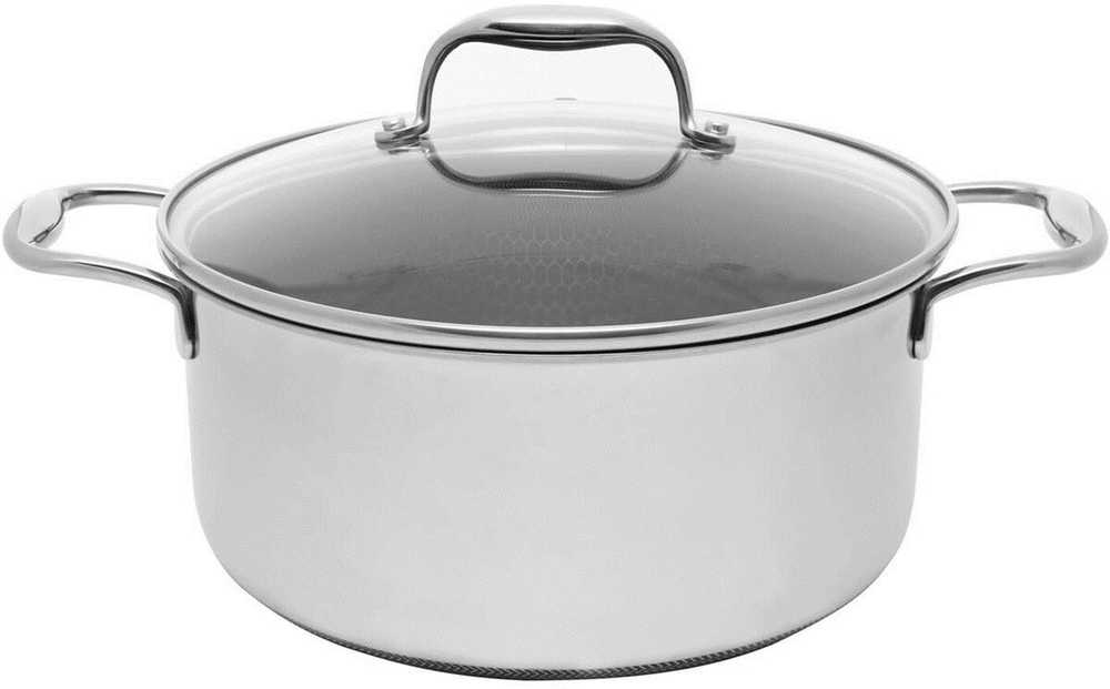 Puodas - Kohersen Juodas Kubas 24 Cm Su Dangčiu