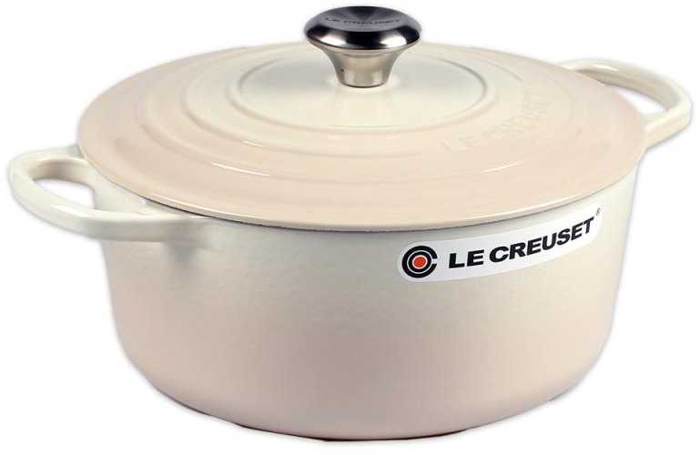 Puodas - Le Creuset Signature 26cm 5.3L Meringue