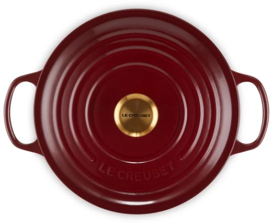 Puodas - Le Creuset Signature Roaster 26cm 5.3L Ketaus Indas, Tinka Indaplovėje