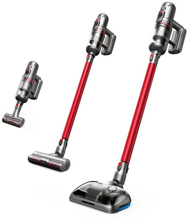 Puppyoo Dulkių Siurblys T12 Pro Rinse Crystal Pilkas