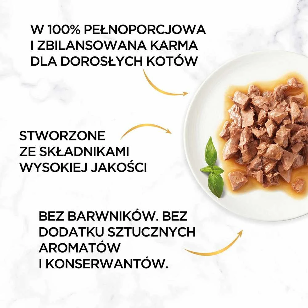 Purina Nestle Drėgnas Kačių Maistas - GOURMET GOLD Sauce Delights 85g