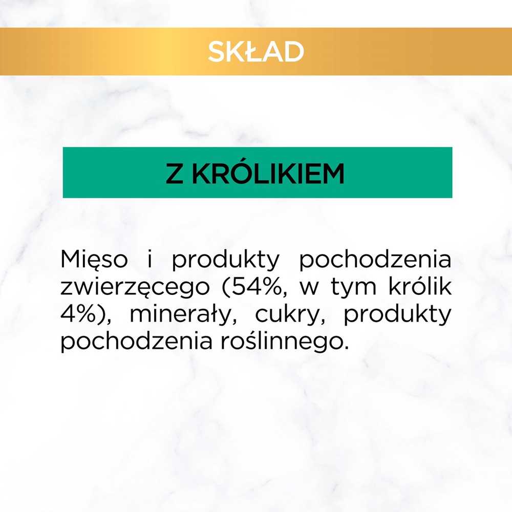 Purina Nestle Drėgnas Kačių Maistas - Gourmet Gold Triušiena 85g