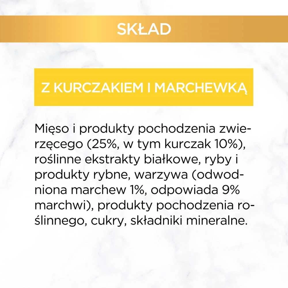 Purina Nestle Drėgnas Kačių Maistas - Gourmet Gold - Vištienos Ir Morkų Pyragas 85g