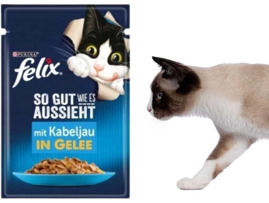 Purina Nestle Drėgnas Kačių Maistas - Purina Felix Mix 120x85g