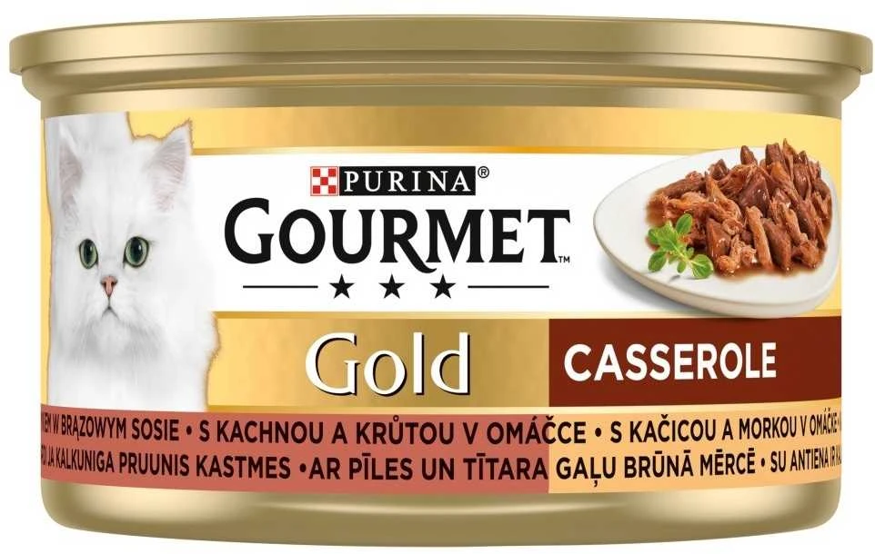 Purina Nestle Drėgnas Kačių Maistas - Purina GOURMET GOLD 85 g
