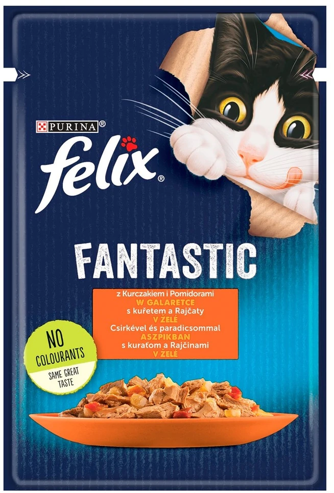 Purina Nestle PURINA FELIX FANTASTIC Mix Country Skonis 120x85g