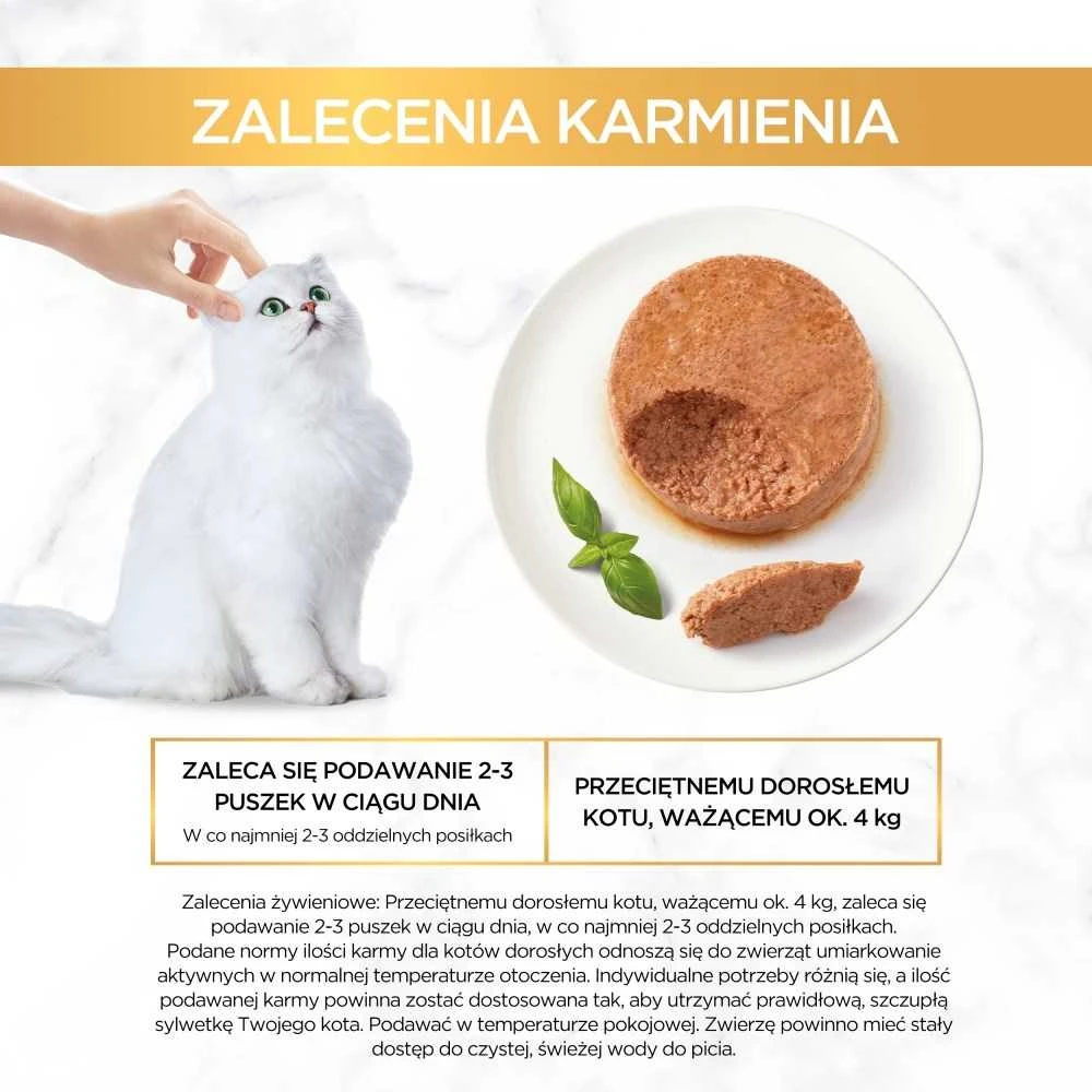 Purina Nestle Gourmet Gold Mousse – šlapias kačių maistas – 48x85g