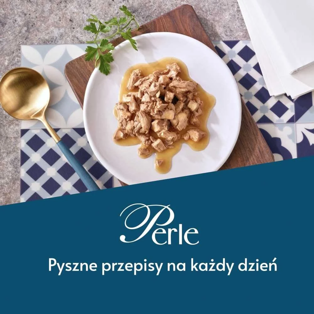 Purina Nestle Drėgnas Kašių Maistas - PURINA Gourmet Perle Mini Filė Padaže, 60x85g
