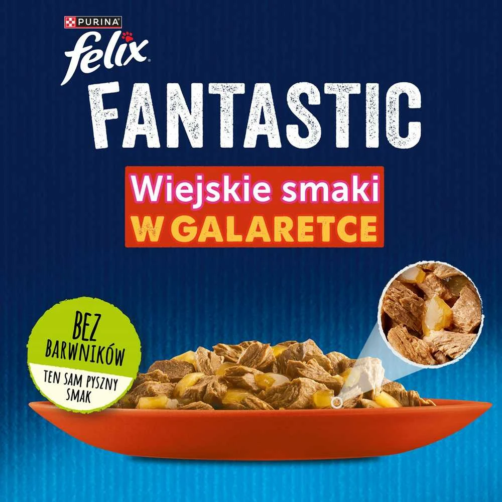 Purina Nestle Drėgnas Kačių Maistas - Felix Fantastic, 24x 85g