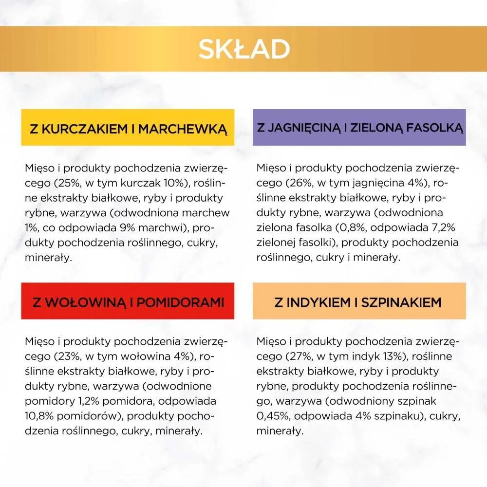 Purina Nestle Katės maistas - PURINA Gourmet Gold Skanus pyragas šlapias maistas 48x85g 17% baltymų