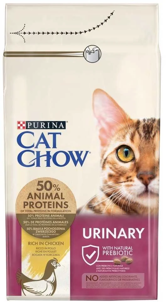 Purina Nestle Sausas Kačių Maistas - Purina Cat Chow Suaugusioms Katėms Su Vištiena