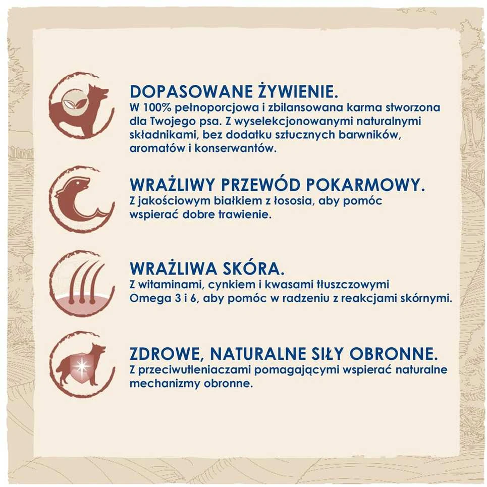 Purina DOG CHOW Sensitive With Salmon su lašiša 14kg