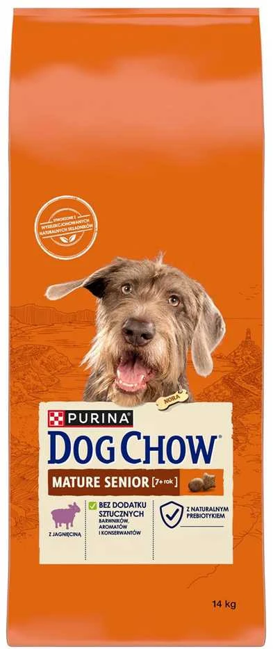 Purina Nestle Sausas Šunų Maistas - Purina Dog Chow Mature Senior Su Ėriena
