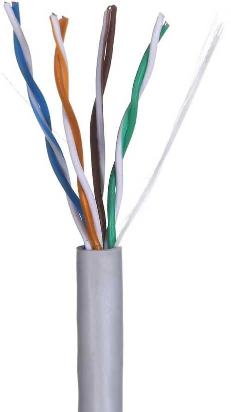 Q Lantec Tinklo Kabelis - A-LAN Kiu5PVC305NC 305 m Cat5e U/UTP Pilkos Spalvos