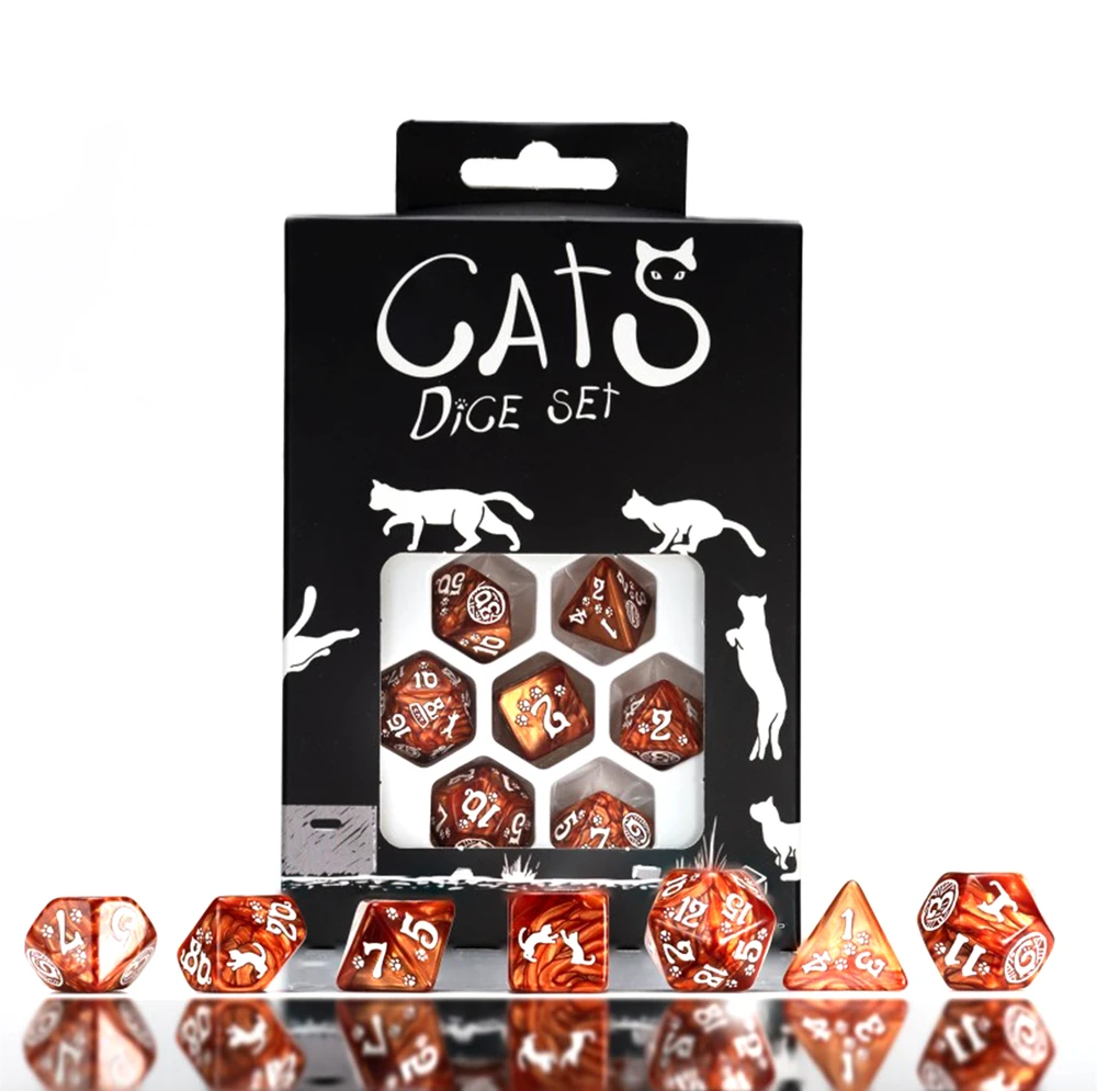 Q Workshop Cats Muffin Kauliukų Rinkinys