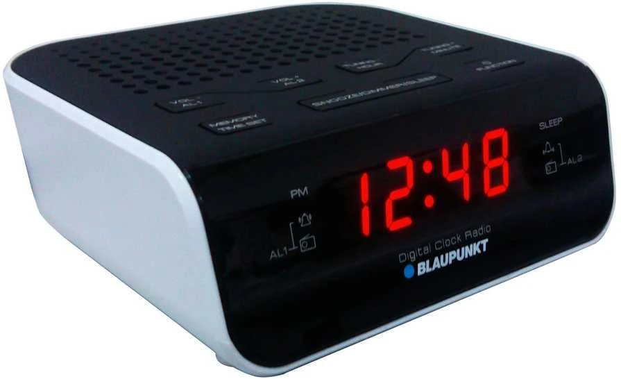 Radijas su laikrodžio funkcija Blaupunkt CR5WH, Juodos spalvos