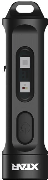 Žibintuvėlis - Xtar T1 500 Liumenų USB-C Įkraunamas Raktų Pakabukas Aliuminis Juodas