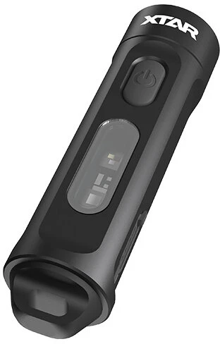 Žibintuvėlis - Xtar T1 500 Liumenų USB-C Įkraunamas Raktų Pakabukas Aliuminis Juodas