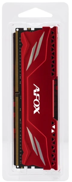 AFOX GAMING DDR4 16GB 3200MHZ CL16 RANK1 XMP2 Raudonas