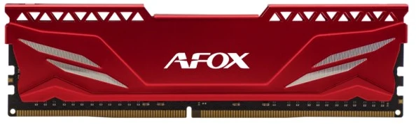 AFOX GAMING DDR4 16GB 3200MHZ CL16 RANK1 XMP2 Raudonas