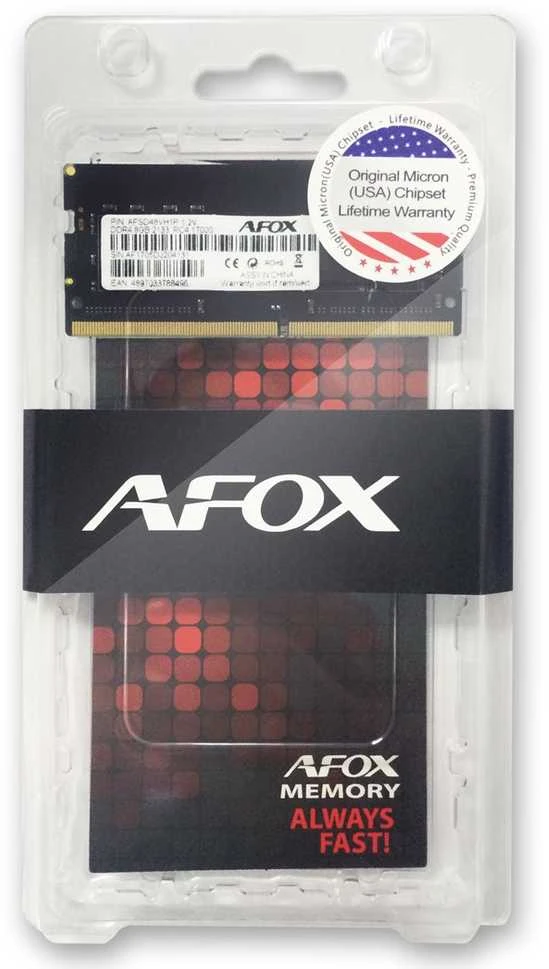 AFOX SO-DIMM DDR4 8GB 2666MHZ