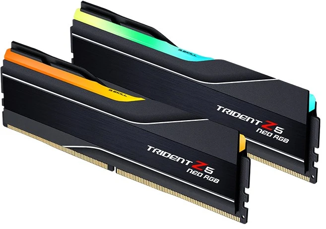 G.Skill Trident Z5 Neo RGB F5-6000J2636H48GX2-TZ5NR atminties modulis 96 GB 2 x 48 GB DDR5 6000 MT/s 288 kontaktų DIMM